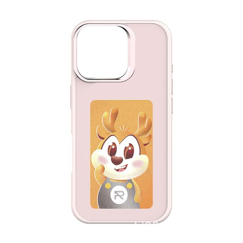 E Ink Screen Phone Case with NFC Tap-to-Change | Customizable Always-On Display, DIY Your Own Design