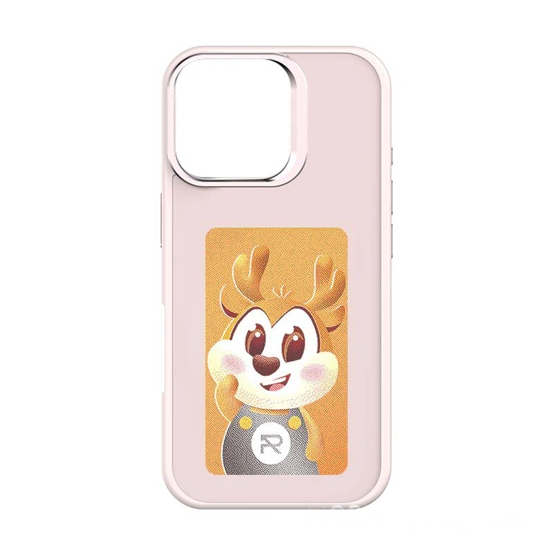 E Ink Screen Phone Case with NFC Tap-to-Change | Customizable Always-On Display, DIY Your Own Design